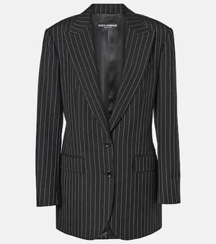 Dolce & Gabbana | Pinstripe virgin wool blazer