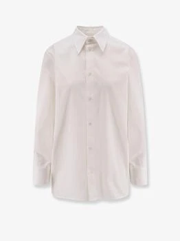 Yves Saint Laurent | Certified cotton shirt with Cassandre embroidery