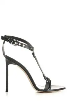 Tom Ford | Tom Ford Studded T-Strap Heeled Sandals