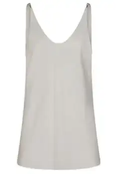 Brunello Cucinelli | Brunello Cucinelli Shiny Strap Crêpe Top