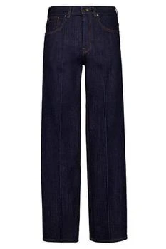 Givenchy | Givenchy Logo Patch Wide-Leg Jeans