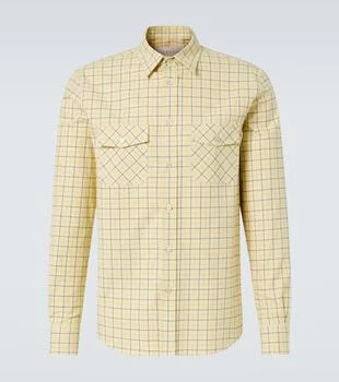 Valentino | Checked cotton shirt