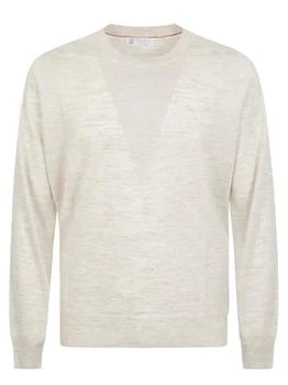Brunello Cucinelli | Brunello Cucinelli Long-Sleeved Crewneck Jumper