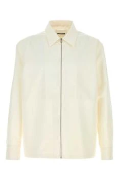 Jil Sander | Jil Sander Zip-Up Poplin Shirt