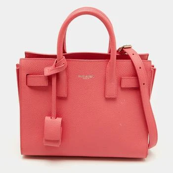 Yves Saint Laurent | Saint Laurent Paris Classic Sac De Jour XS Pink Leather Totes Bag