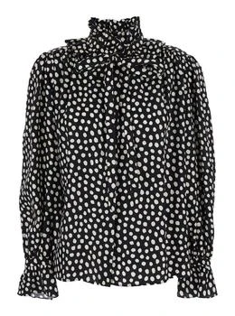 Chloé | Chloé Polka-Dot Long-Sleeve Shirt