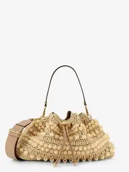 Jimmy Choo | Bon Bon rafia bag
