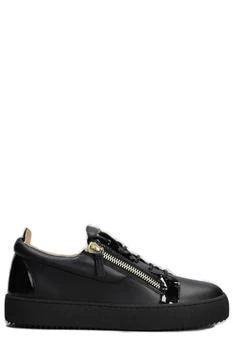 Giuseppe Zanotti | Giuseppe Zanotti Zip-Detailed Low-Top Sneakers