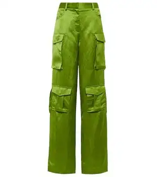 Tom Ford | High-rise satin cargo pants
