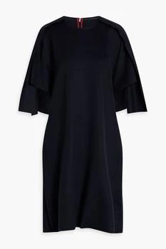 MAISON MARGIELA | Draped wool-felt midi dress