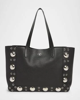 Valentino | Nellcote Studded Leather Tote Bag