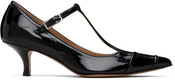 MAISON MARGIELA | Black Kinkies T-Bar Heels