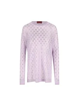 Gucci | Gucci Monogrammed Embellished Sweater