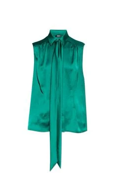 Versace | Versace Decorative Tie Sleeveless Top