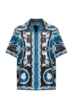 Versace | Versace Pattern-Printed Short-Sleeved Shirt