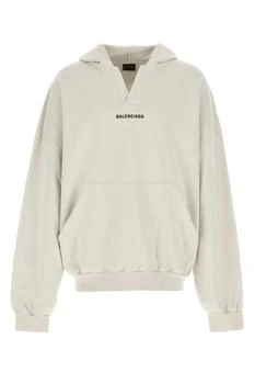 Balenciaga | Balenciaga Logo Printed Polo Hoodie