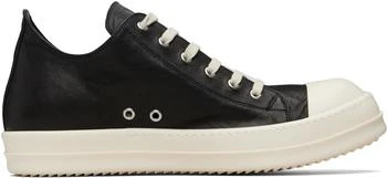 Rick Owens | Black Temple Low Sneaks Sneakers