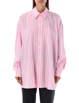 Bottega Veneta | Bottega Veneta Striped Oversize-Fit Shirt