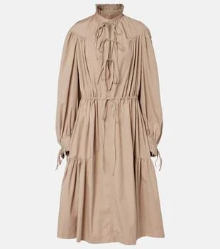 Dries Van Noten | Ruffled cotton shirt dress