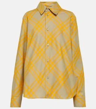 Burberry | Check cotton shirt