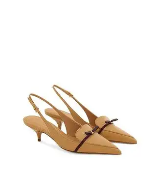 Salvatore Ferragamo | Women's Micro Bow Slingback Pumps