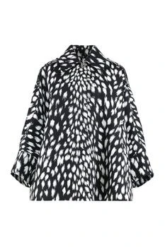 Givenchy | Givenchy Cocoon Collared Short Coat