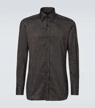 Tom Ford | Pinstripe silk shirt