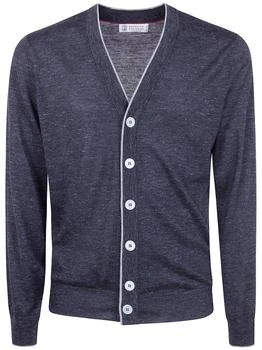 Brunello Cucinelli | Brunello Cucinelli V-Neck Knitted Cardigan