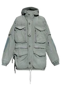 MAISON MARGIELA | Maison Margiela Striped Pocket Coat