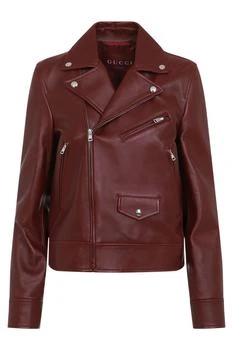 Gucci | Gucci Collared Zip-Up Jacket