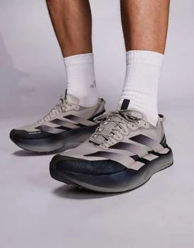 adidas Running Adizero EVO SL ATR trainers in beige and black