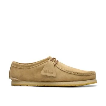 Clarks Godney Lace in Beige Suede
