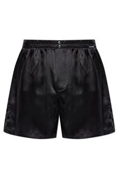 Dolce & Gabbana | Dolce & Gabbana Elastic Waist Satin Boxer Shorts