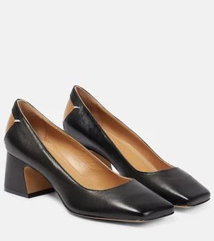 MAISON MARGIELA | Four Stitch leather court pumps