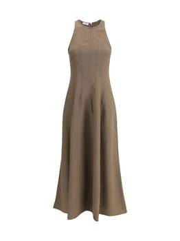 Brunello Cucinelli | Brunello Cucinelli Sleeveless Crewneck Dress