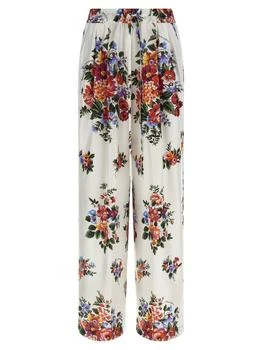 Dolce & Gabbana | Dolce & Gabbana Vanity Floral Wide-Leg Pants