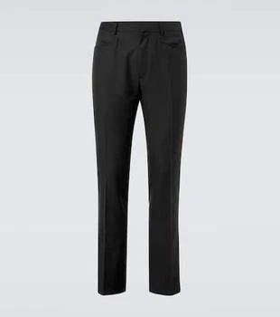Tom Ford | Dyllan wool and mohair twill slim pants