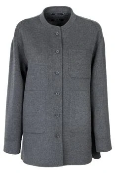 Max Mara |
S Max Mara Costanza Buttoned Long-Sleeved Jacket