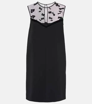 Max Mara | Elegante Nandina bow-detail minidress