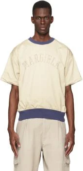 MAISON MARGIELA | Off-White Cotton Varsity T-shirt