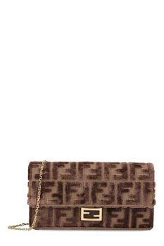 Fendi | Fendi Baguette FF Chained Compact Wallet