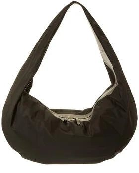 Khaite | KHAITE Olivia Extra Large Nylon 
Leather Hobo Bag