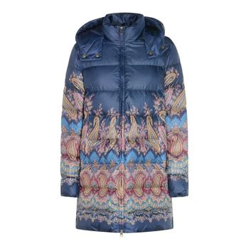 ETRO | Etro Hood Placed Print Down-Jacket