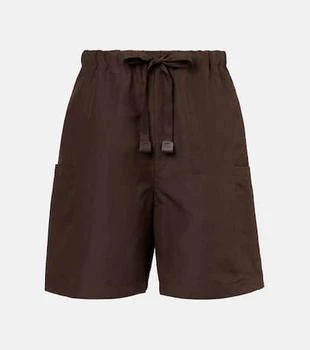 Max Mara | Quebec linen and silk shorts