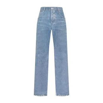 Bottega Veneta | Bottega Veneta Straight-Leg Leather Jeans