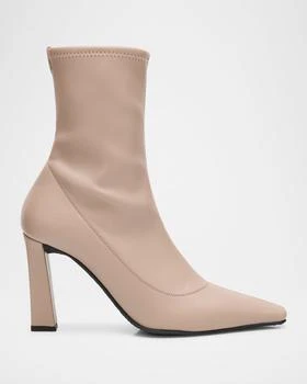 Giuseppe Zanotti | Barbaro Stretch Leather Ankle Booties