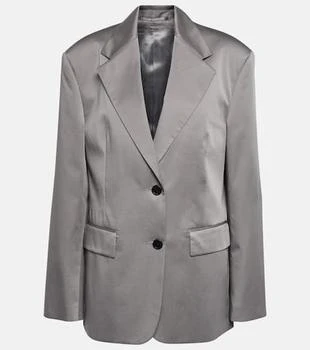 Prada | Single-breasted cotton blazer