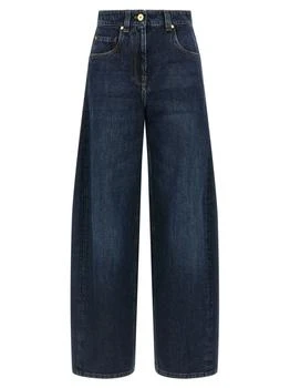 Brunello Cucinelli | Brunello Cucinelli Mid-Waisted Wide-Leg Jeans