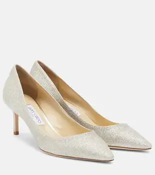 Jimmy Choo | Romy glitter pumps