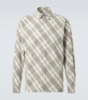 Burberry | Burberry Check cotton overshirt